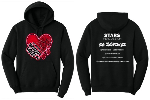 CNS Marching Band Store - separate ways black hoodie