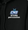 CNS Marching Band Store - stars percussion black hoodie