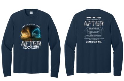 CNS Marching Band Store - navy long sleeve shirt kids adults sizes
