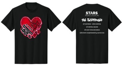 CNS Marching Band Store - separate ways black softstyle tee