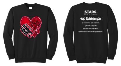 CNS Marching Band Store - separate ways black crewneck sweatshirt
